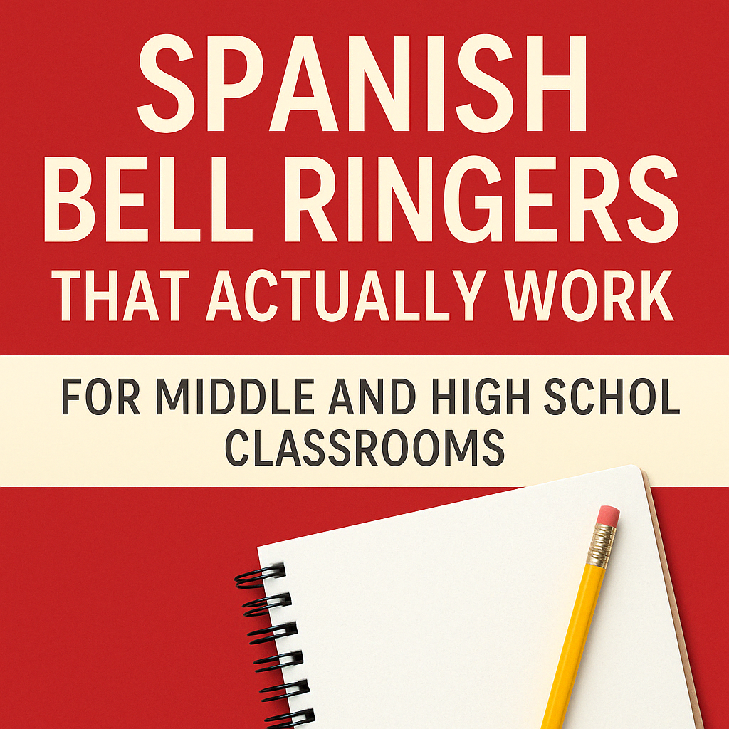 Spanish Bell Ringers for Middle and High School Classrooms